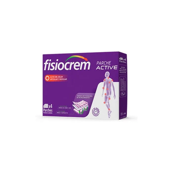 Fisiocrem Active Patch - 4 Units