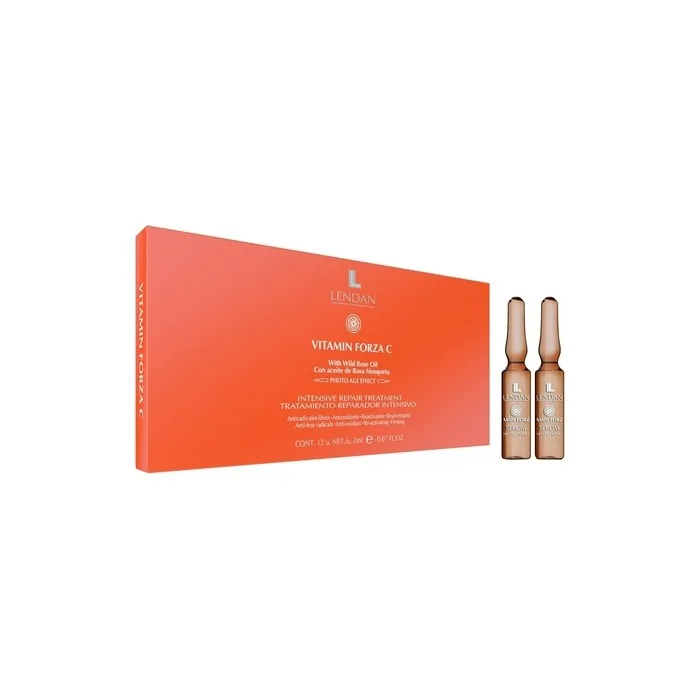 Lendan Forza C Vitamin Intensive Repair Treatment 12 Phials 2ml