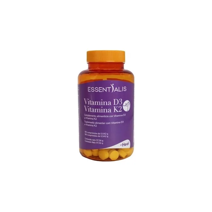 Heel Essentialis Vitamin D3 Vitamin K2 180 Tablets