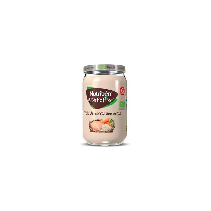 Nutriben Nutribn Ecopotito Free Range Chicken With Rice 235g