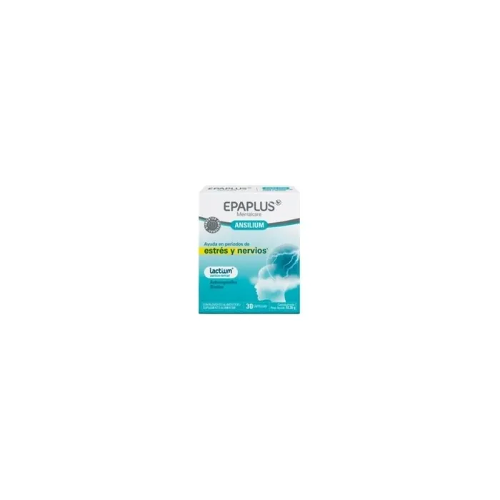Epaplus Epaplus Mentalcare Ansilium 30 Capsules Dietary Supplement For Mental Health