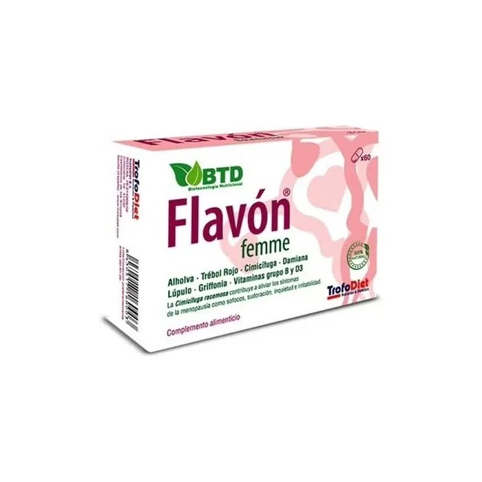 TROFODIET Flavon Femme Dietary Supplement 60 Capsules