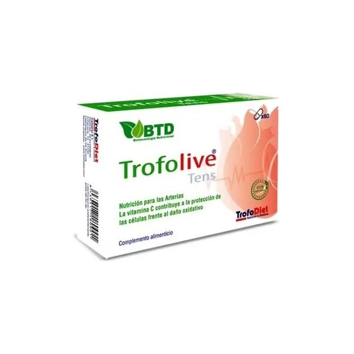 TROFODIET Trofolive TENS Dietary Supplement 60 Capsules