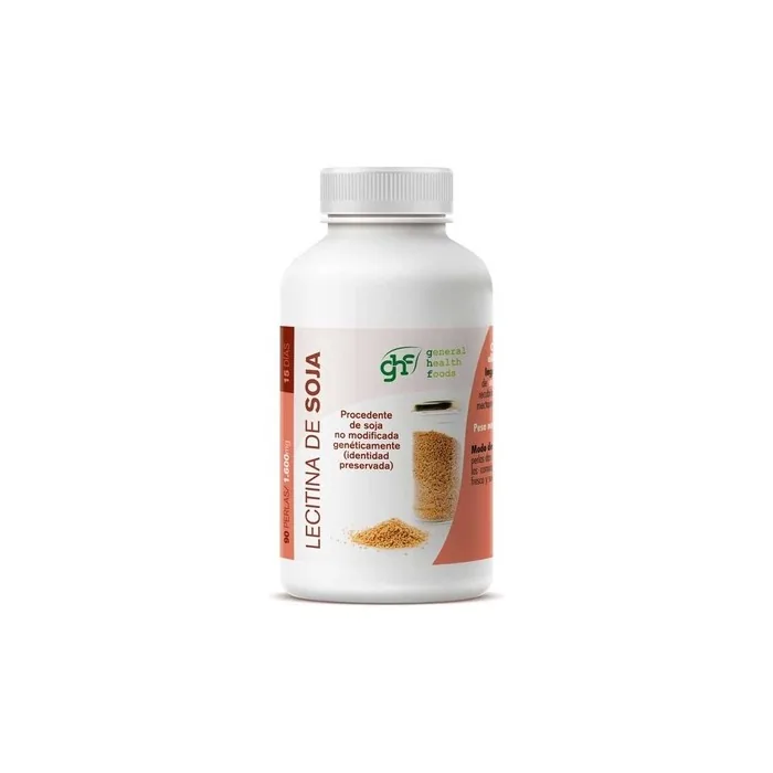 Ghf Soy Lecithin 1600mg 90 Pearls