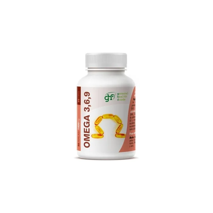 Ghf Omega 3 6 And 9 1300 Mg 50 Pearls