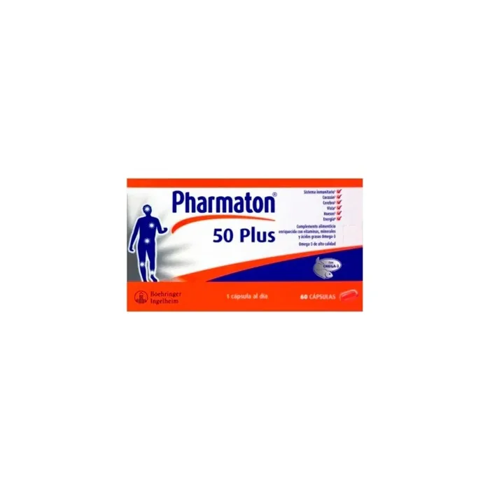 Pharmaton Pharmaton 50plus 30 Capsules