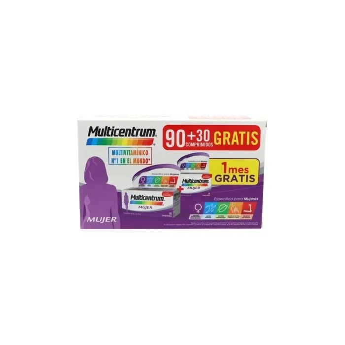 Multicentrum Multicentrum Women Pack 90 30 Tablets Set 2 Pieces