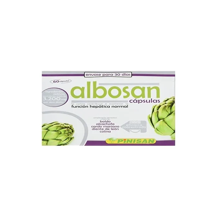 Albosan Pinisan Herbal Supplement 60 Capsules