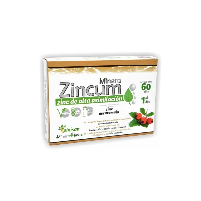 Pinisan Mineral Zincum 60 Caps