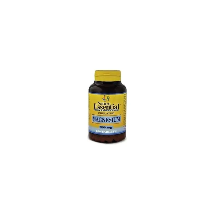 Nature Essential Magnesium Chelated 300mg 250 Tablets