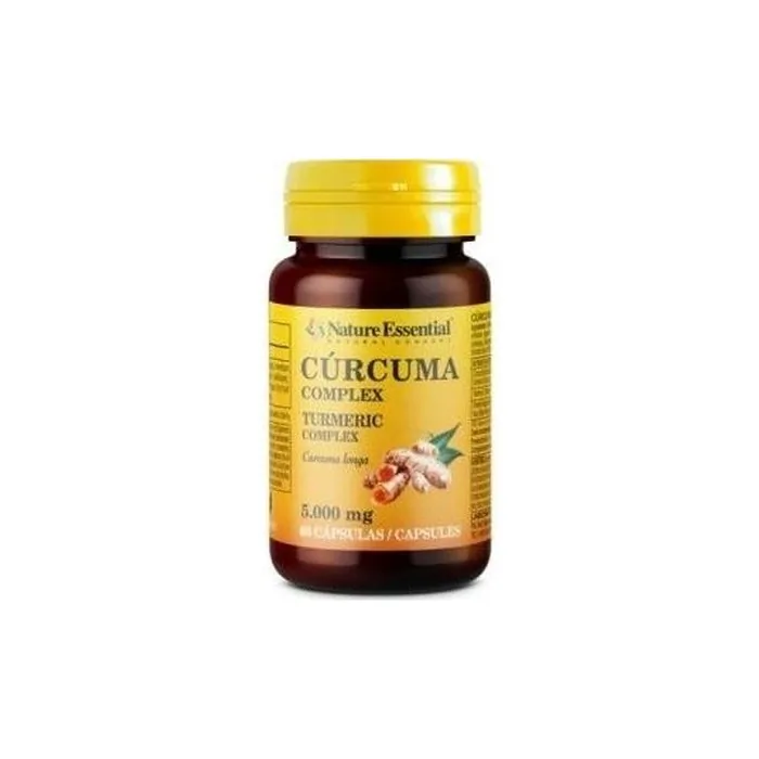 Nature Essential Curcuma 5000mg with Vitamin C and Pepper 60 Capsules