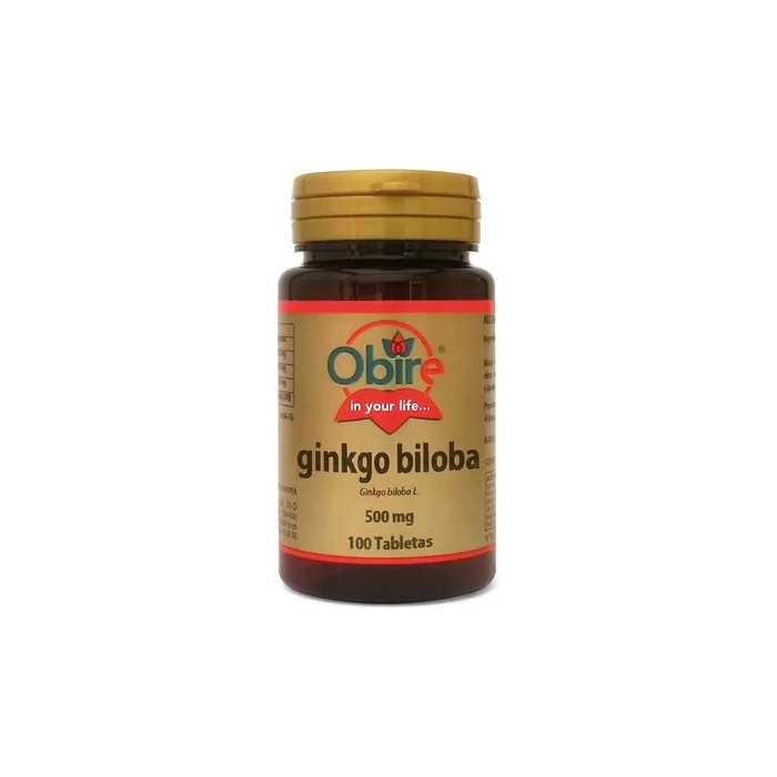 Obire Ginkgo Biloba 500 Mg Ext Seco 100 Comp