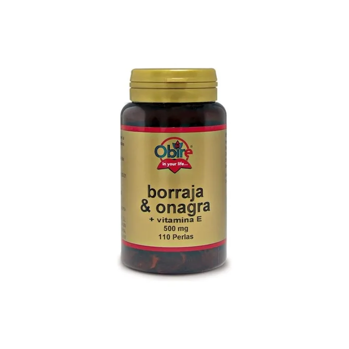 Borage & Evening Primrose 500 Mg. 110 Pearls With Vitamin E