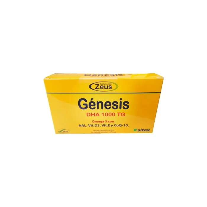 Zeus Genesis Dha Tg 1000 60 Caps