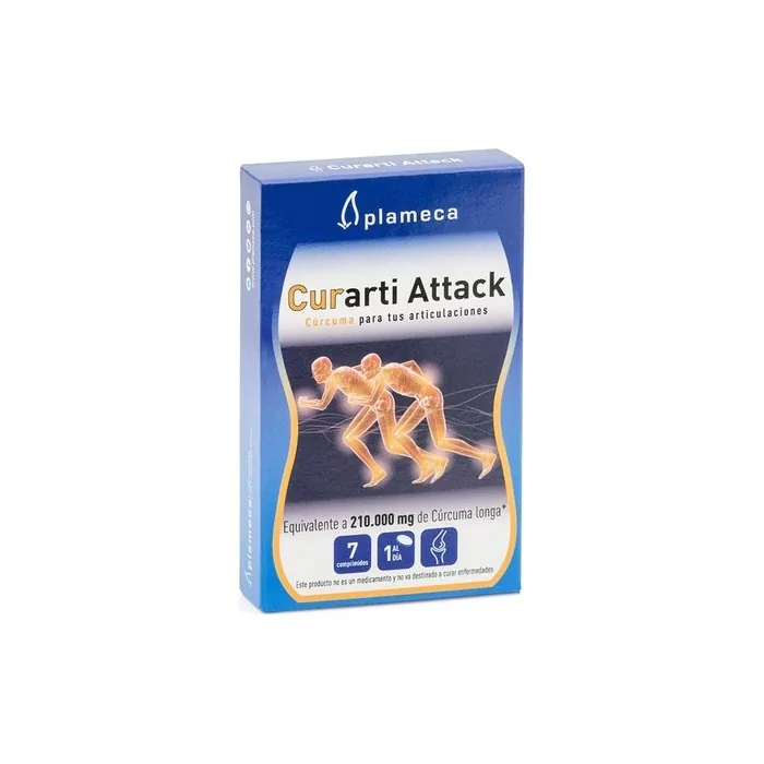 Plameca Curarti Attack Capsules with Vitamin C and Turmeric for Bones