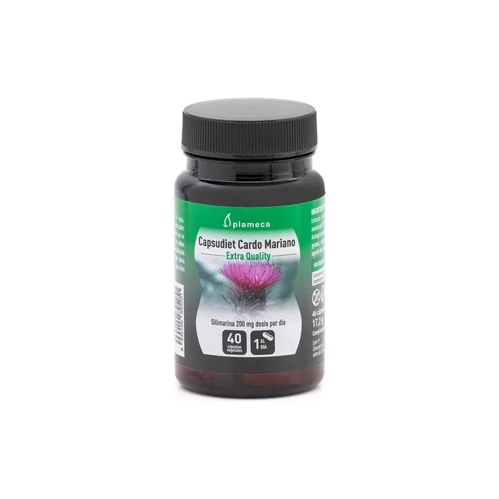 Plameca Capsudiet Milk Thistle 40 Capsules