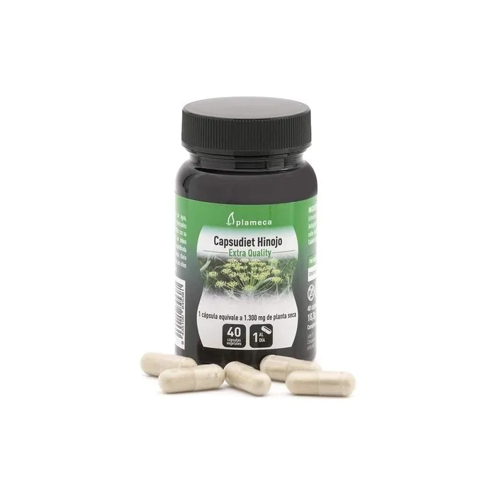 Plameca e S Capsudiet Fennel 40 Capsules