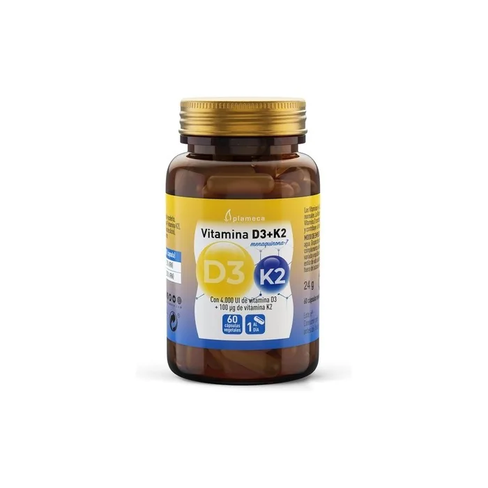Vitamin D3 + K2 60 Vegetable Capsules