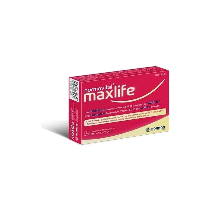 Normon Normovital Maxlife 30 Capsules