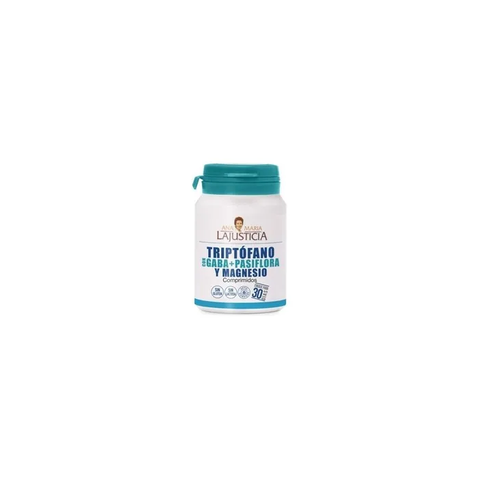 Ana Mara Lajusticia Tryptophan With Gaba Passionflower And Magnesium 60 Tablets