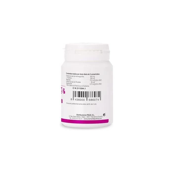 Ana Maria Lajusticia Tryptophan Plus With Ashwagandha Rhodiola And Magnesium