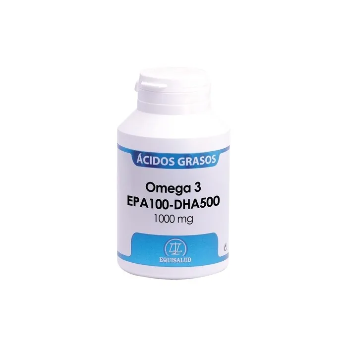 Equisalud Omega 3 DHA High Content EPA 100-DHA 500 1000mg