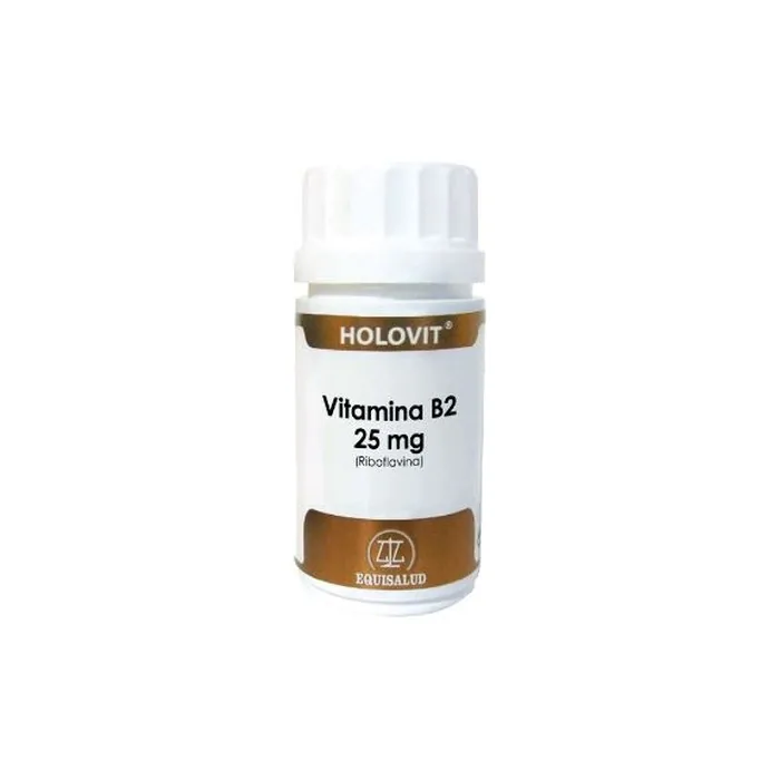 Equisalud Holovit Vitamina B2 25 Mg 50 Caps