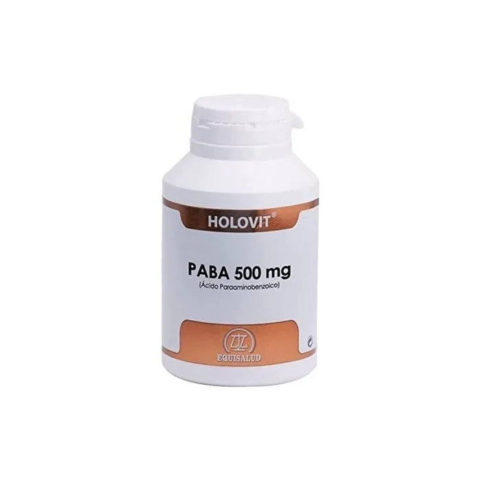 Equisalud Holovit Paba 500mg Ácido Paraaminobenzoico 50 Capsules
