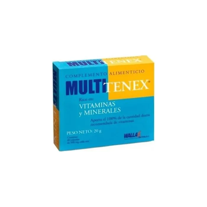 Walas Walas Wallax Farma Multi Tenex 40 Capsules