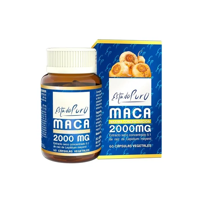 TONGIL Estado Puro Maca Dietary Supplement 2000mg 60 Capsules