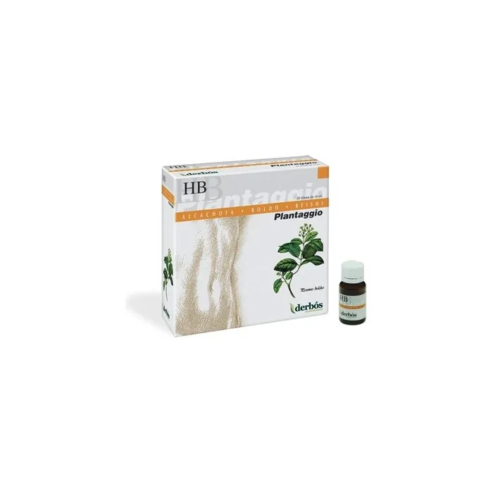 Dherbos Dherbos Plantaggio Hb 20 Vials