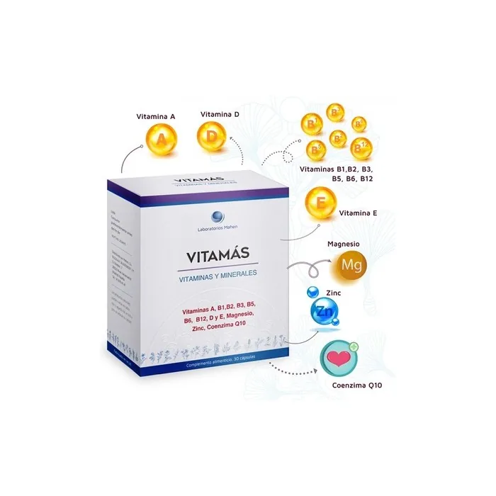Mahen Vitamas Vitamins And Minerals 30 Capsules