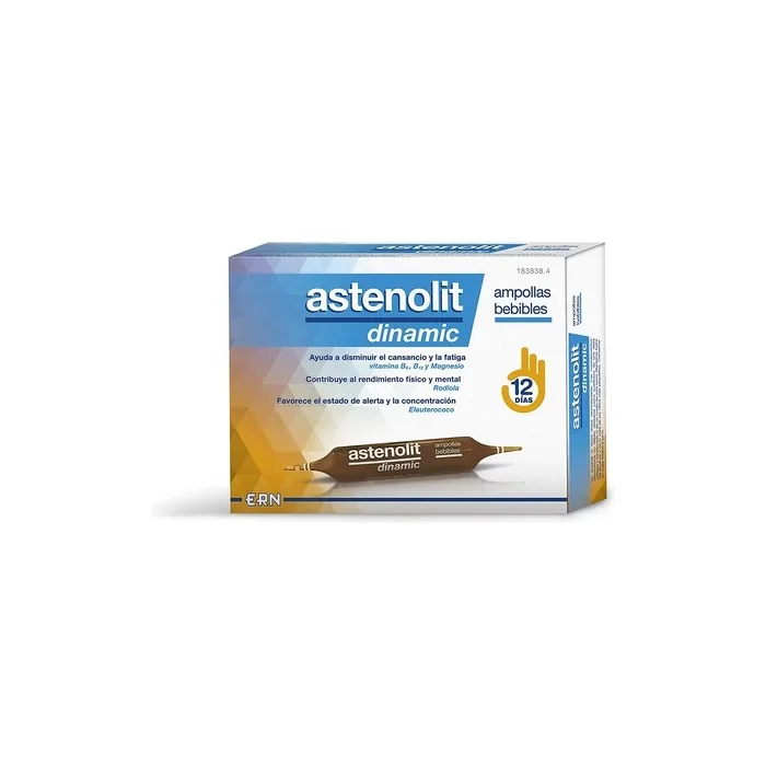 Astenolit Dinamic Vitamins Ampoules 250g Black