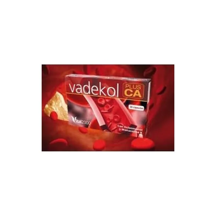 Vital 2000 Vadekol Plus Ca 30 Capsules