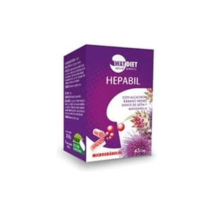 Phytocomplex Hepabil 45 Capsules by Waydiet Natural Products