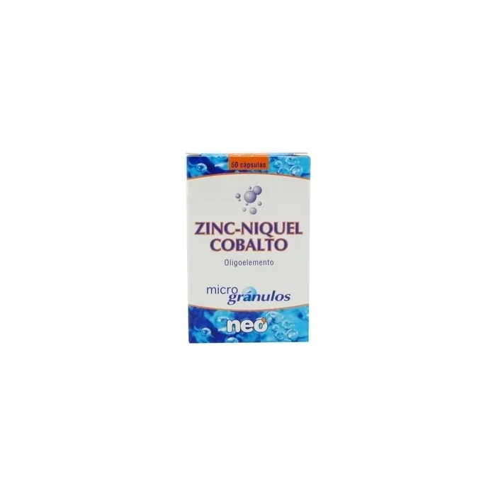 Neo Neo Microgranules Zinc Nickel Cobalt 50 Capsules