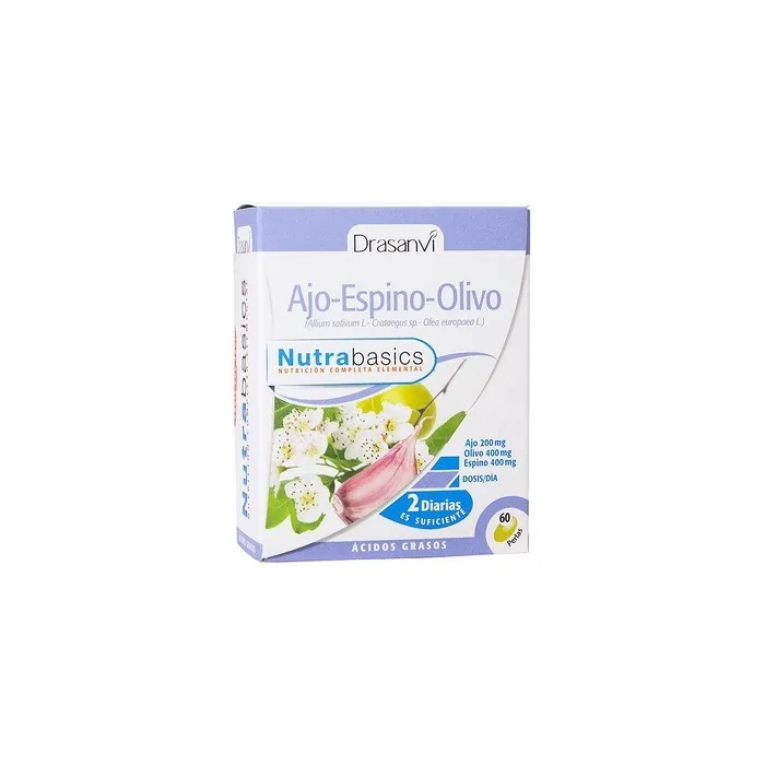 Drasanvi Garlic Olive Thorn 60 Basic Nutritional Pearls