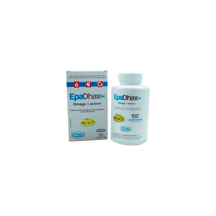 Epadhax Epadhax Omega 3 Active 550mg 150 Capsules