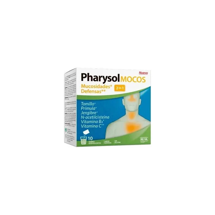 Reva Pharysol Mucos 10 Sachets