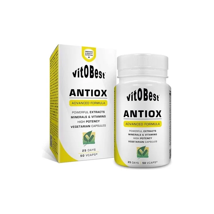 Antiox 50 Capsules Vitobest Sports Nutrition and Dietary Supplement