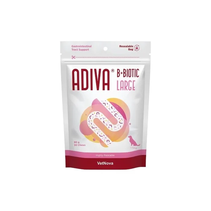 Adiva Bbiotic Large Probiotic Chews 30 Count