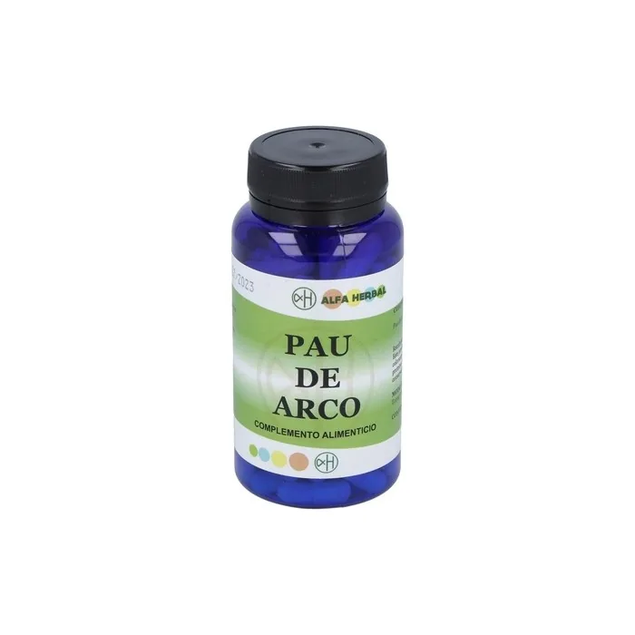 Alfa Herbal Pau De Arco Dietary Supplement 100 Capsules