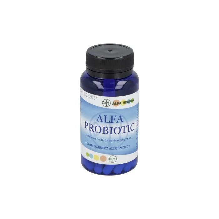 ALFA HERBAL Alfa Probiotic Dietary Supplement 60 Capsules