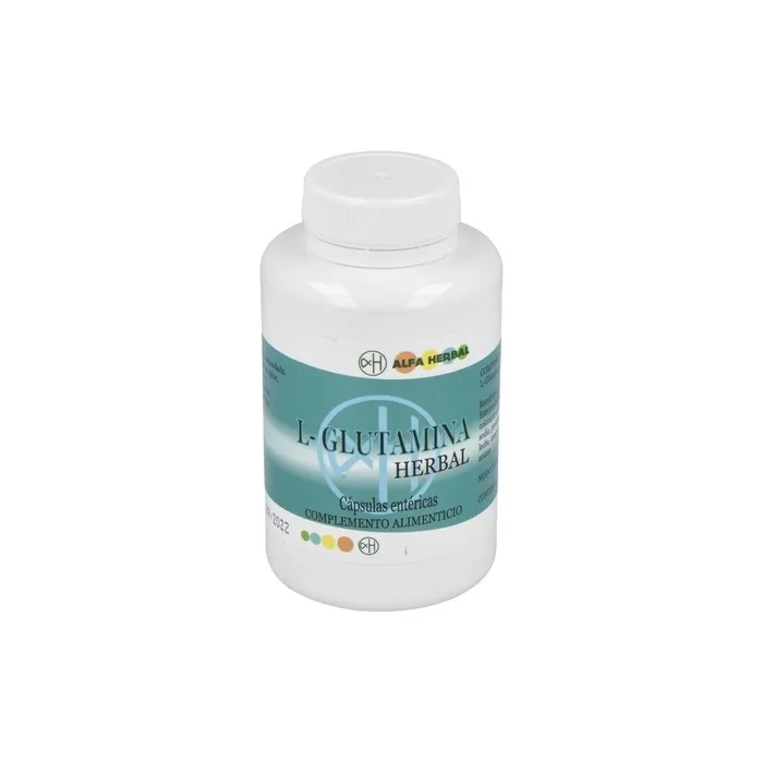 ALFA HERBAL L-Glutamine Dietary Supplement 120 Capsules