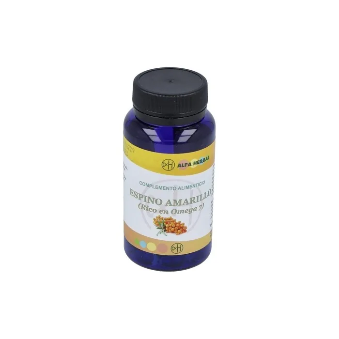 ALFA HERBAL Sea Buckthorn Omega 7 Softgels 90 Count