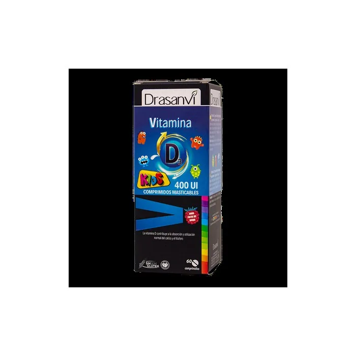 Drasanvi Vitamina D3 Kids 400 Ui 60 Comp Masticables