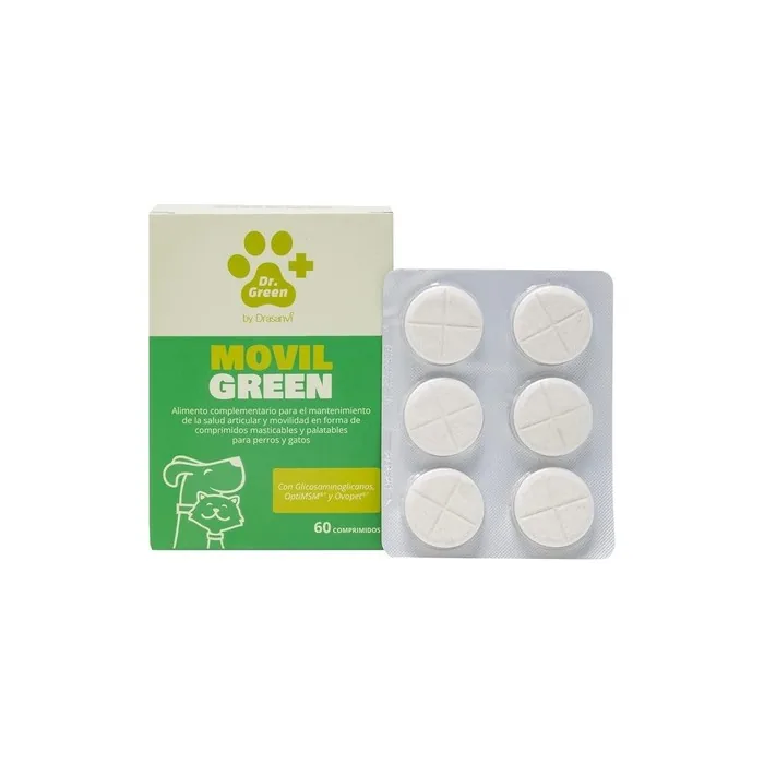 Dr. Green Movilgreen Joint Health Supplement for Dogs and Cats 60 Tablets