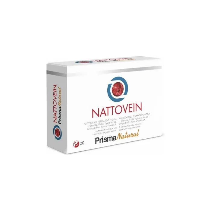 Prisma Natural Nattovein 20 Capsules