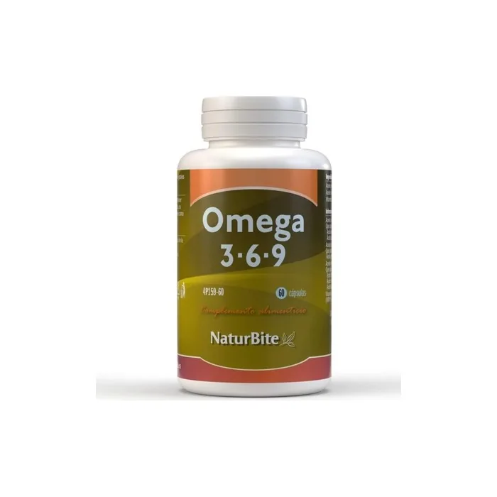 Naturbite Omega 3 6 9 60 Capsules 100g