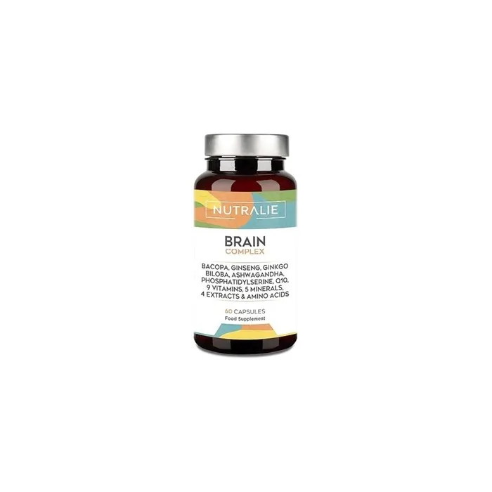 Nutralie Brain Complex Brain 60 Capsules Cognitive Support Supplement